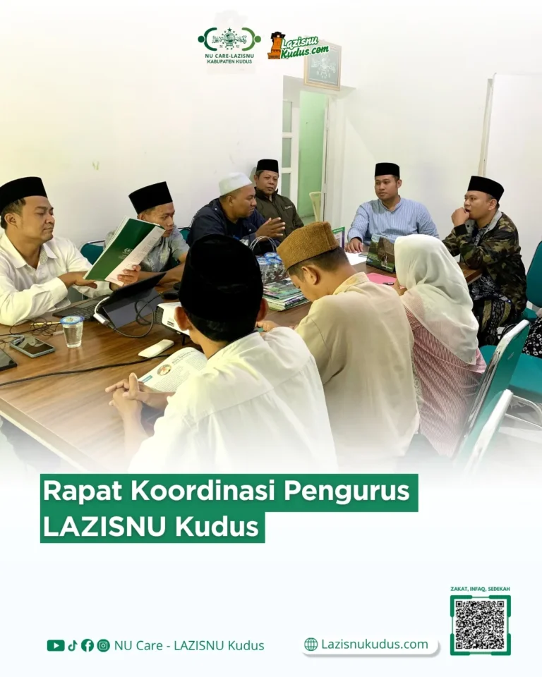 Rapat Koordinasi Pengurus LAZISNU Kudus